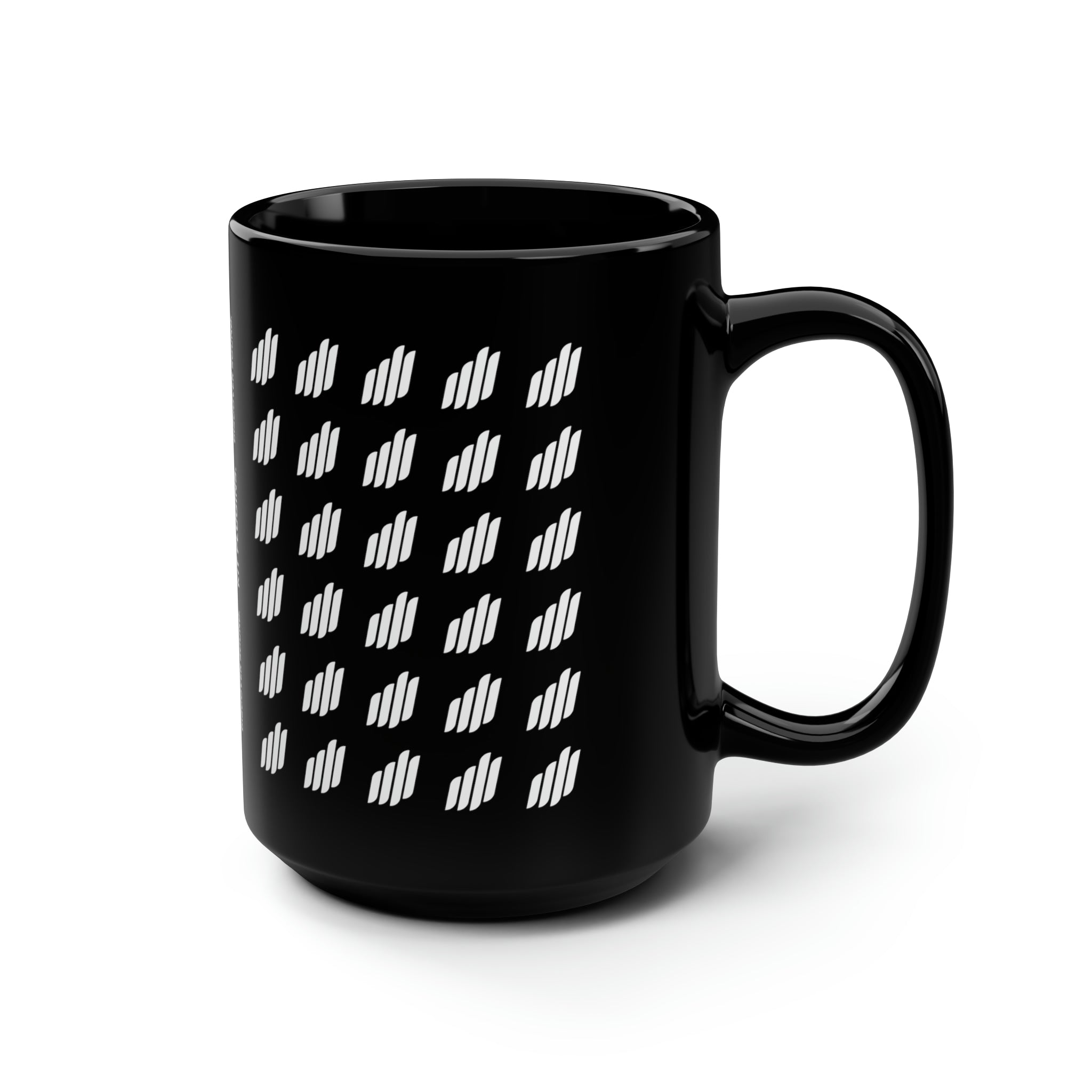 Discover Sound - Black Mug, 15oz