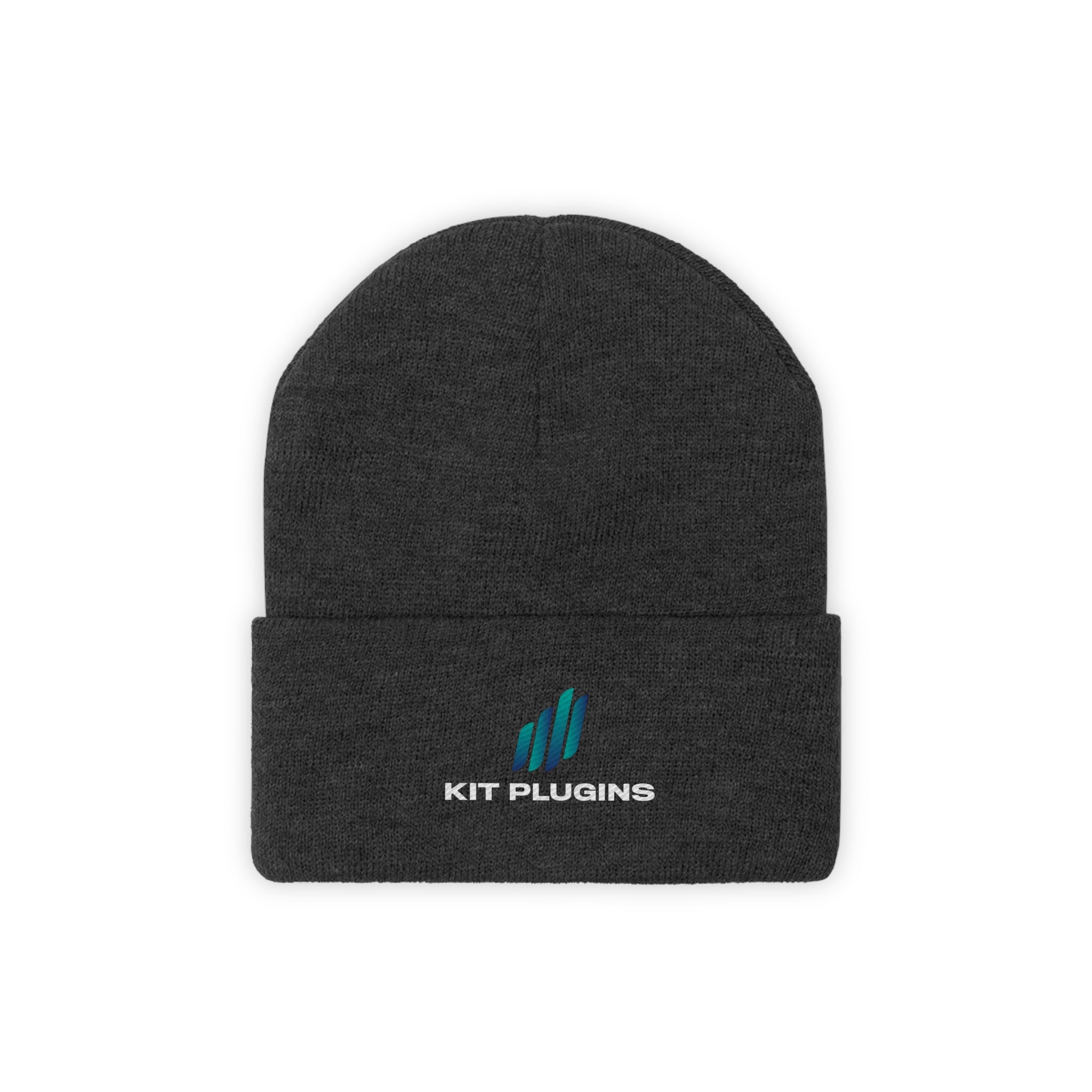 Embroidered Logo Knit Beanie